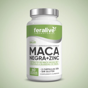 maca negra + zinc