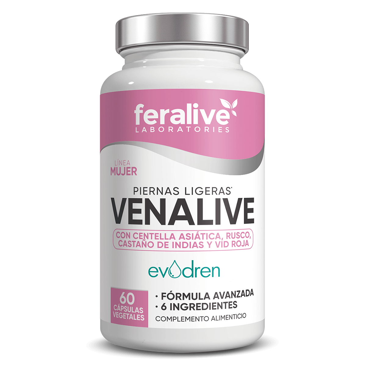 Venalive Feralive Laboratories – Piernas Ligeras y Bienestar Circulatorio 1 venalive-60-cap